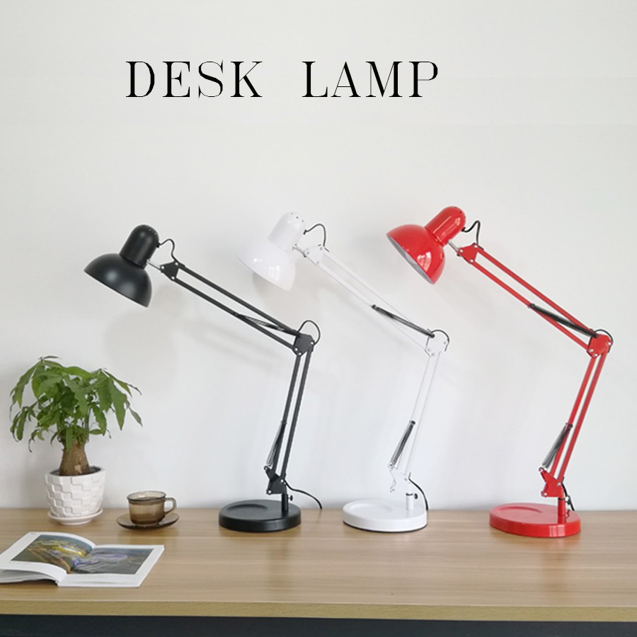 Đèn để bàn MONSKY Pixar DPX06 loại to 95cm kèm bóng Led chống cận RĐ và Chân kẹp bàn