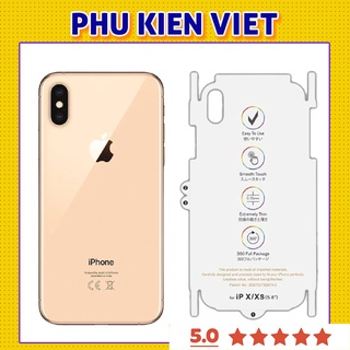 Miếng dán PPF iPhone mặt sau - tặng phụ kiện 6/6s/6splus/7/7plus/8/8plus/x/xr/xs/11/12/pro/max/plus/promax