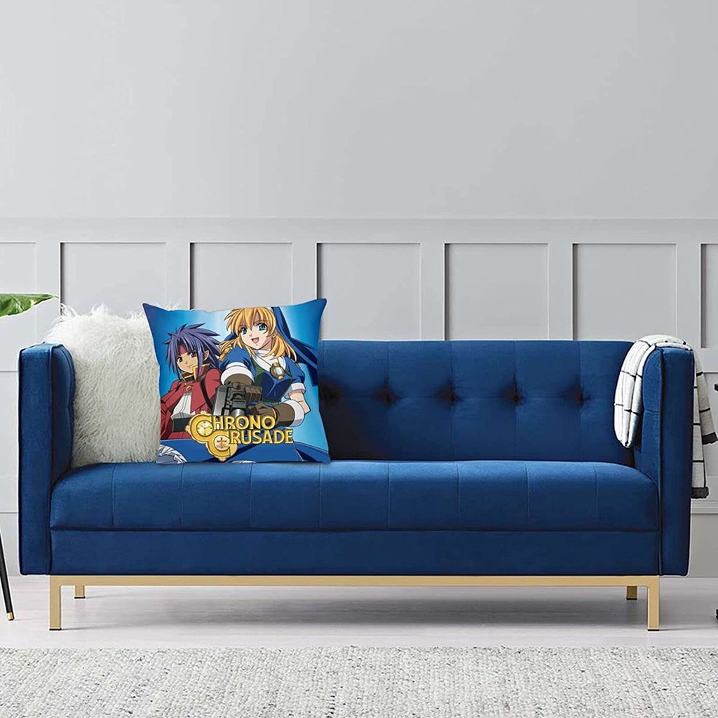 Gối vuông siêu mềm in hình khủng long cho ghế Sofa phòng khách