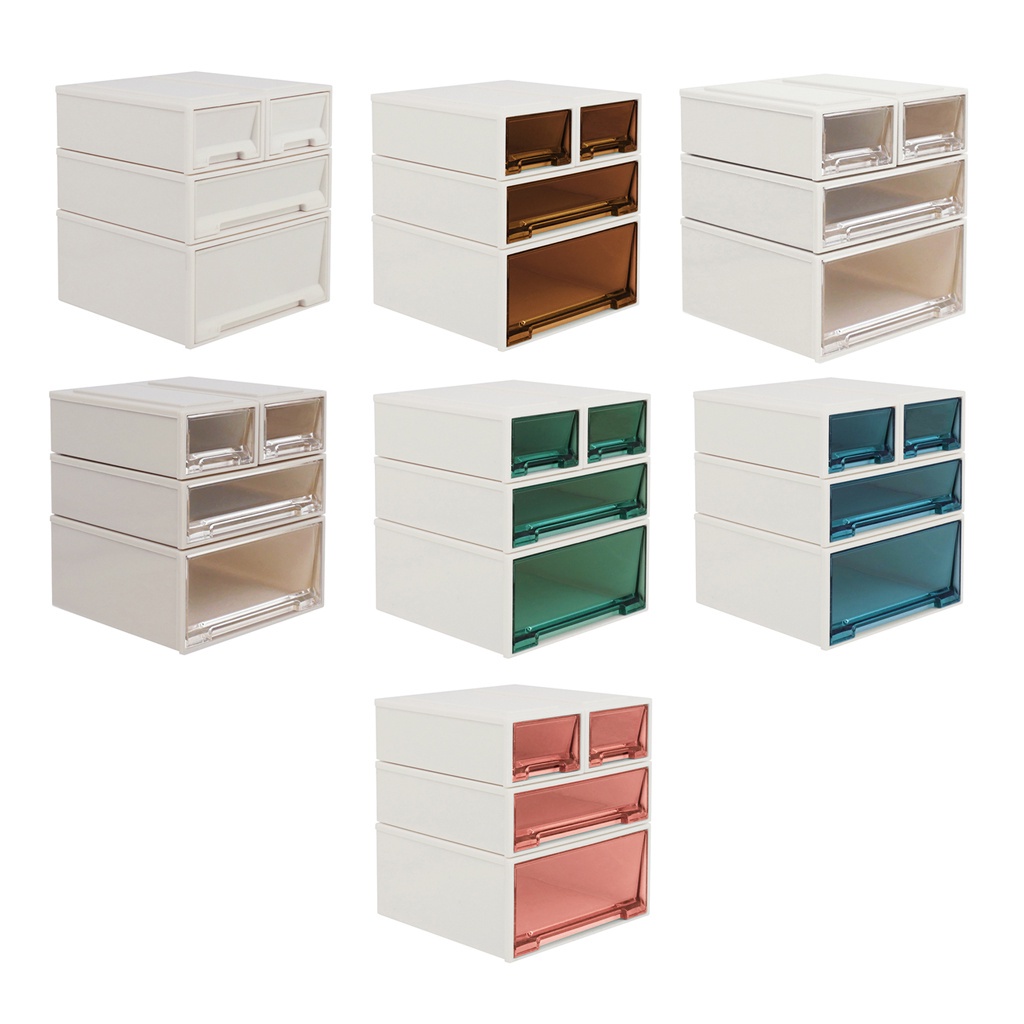 Set 4 Hộp Ngăn Kéo Đựng Mô Hình Trang Trí Phòng Tỉ Lệ 1: 6
