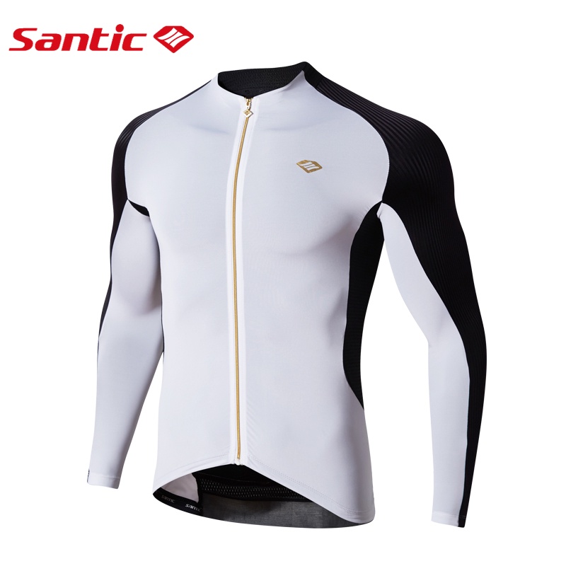 chất lượng cao Áo Sơ Mi Santic Tay Dài Cho Nam, Áo Đua Xe Đạp Địa Hình Thoáng Khí Chống Mồ Hôi MTB M7C01076 Áo Đua Dốc Mới Áo Đạp Xe Leo Núi Áo Thể Thao Quần Áo Thể Thao Đua Xe Địa Hình