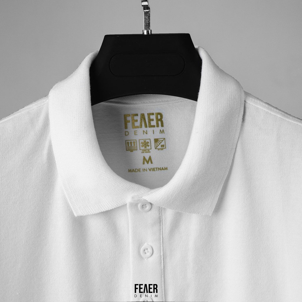 [Mã TOPMAY giảm đến 25k đơn 150k] Áo polo nam FEAER DENIM chất thoáng khí thoải mái vải cotton trơn BASIC | BigBuy360 - bigbuy360.vn