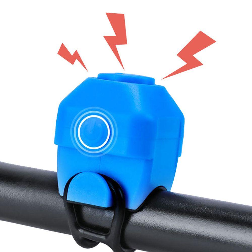 Còi Điện Tử 130Db Vỏ Silica Gel Dành Cho Xe Đạp Leo Núi