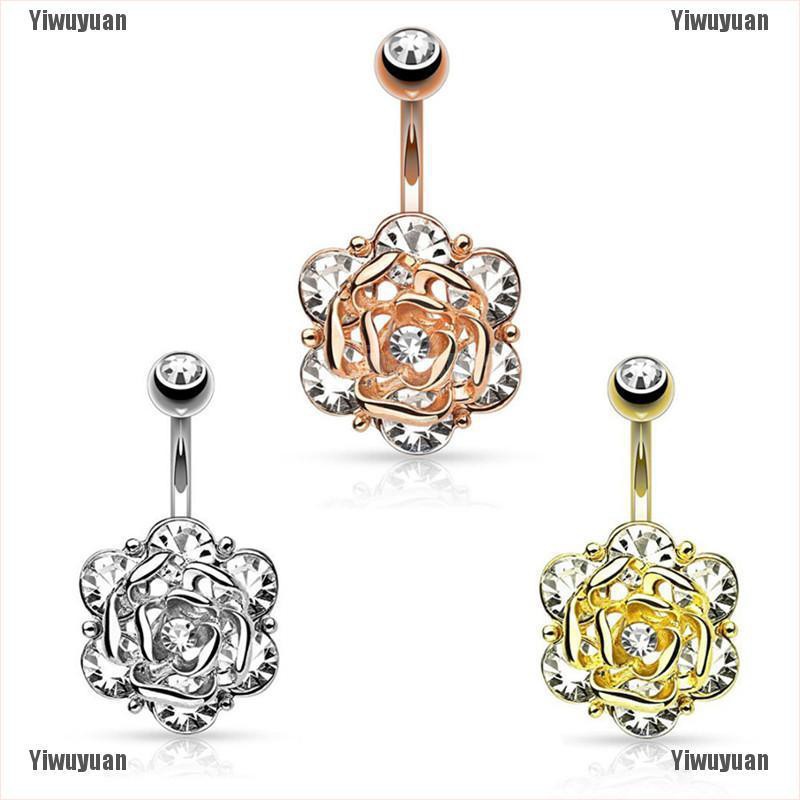 Khuyên Rốn Hình Hoa Thời Trang