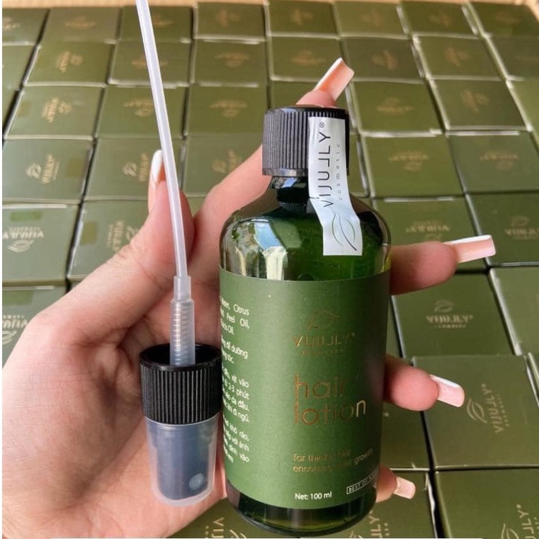 [.chính hãng.] Xịt bưởi dưỡng mọc tóc mẫu mới Vijully chính hãng 100ml