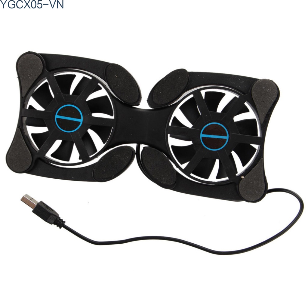Quạt Tản Nhiệt Usb 2ans Có Đèn Yên Tĩnh Cho Laptop / Notebook Đứng | BigBuy360 - bigbuy360.vn