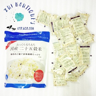 Túi 22 gói x 30g Gạo ngũ cốc tổng hợp Zakkokumai Nhật Bản