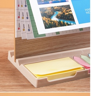 Lịch gỗ để bàn có note 2024