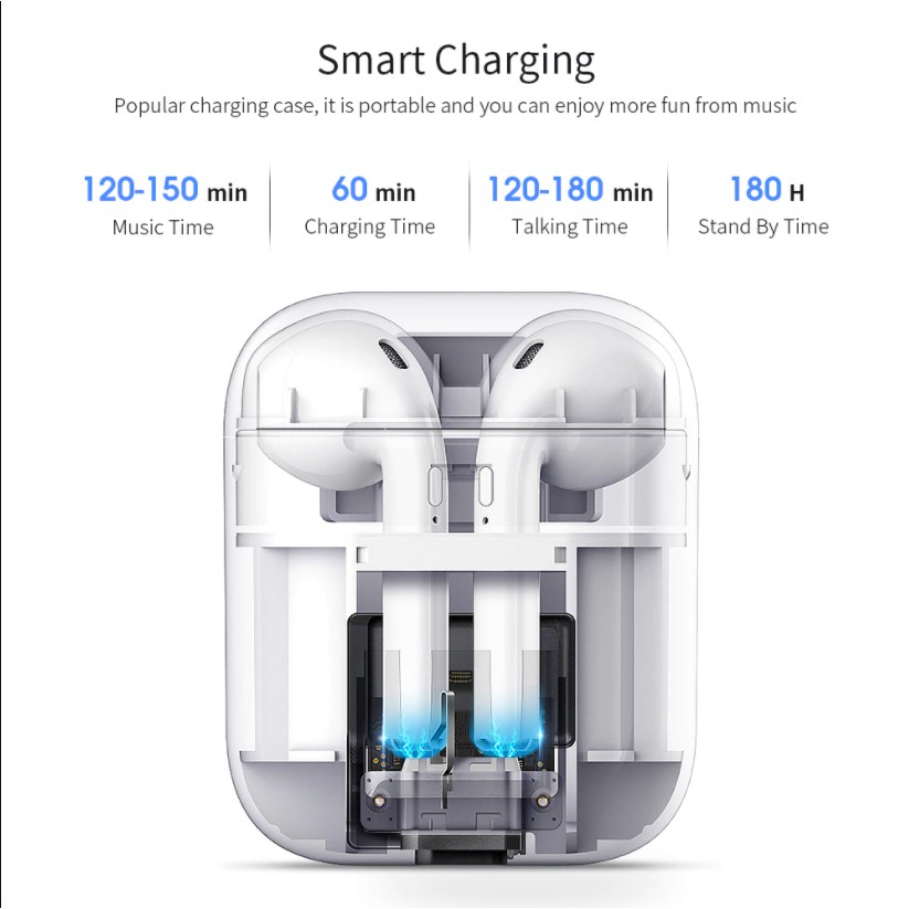 Tai nghe Bluetooth không dây inpods i12 TWS Airpods Airpod 1 2 Pro