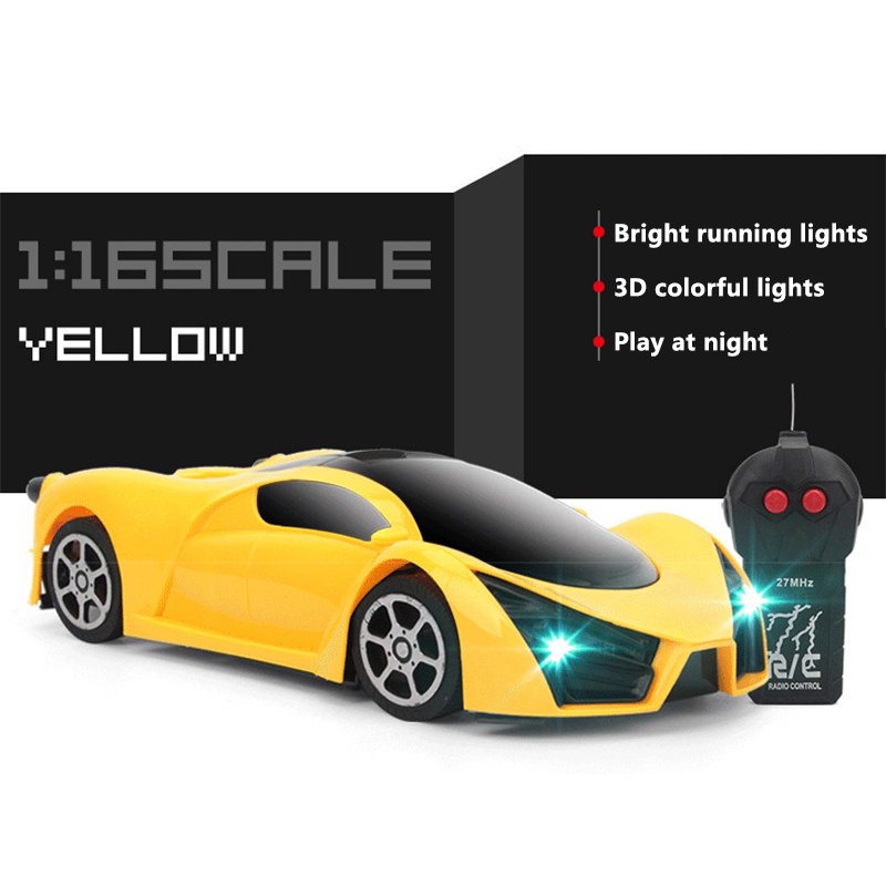Đồ chơi xe đua thể thao SEA SUN TOYS Ferrari Bugatti điều khiển từ xa không dây có đè