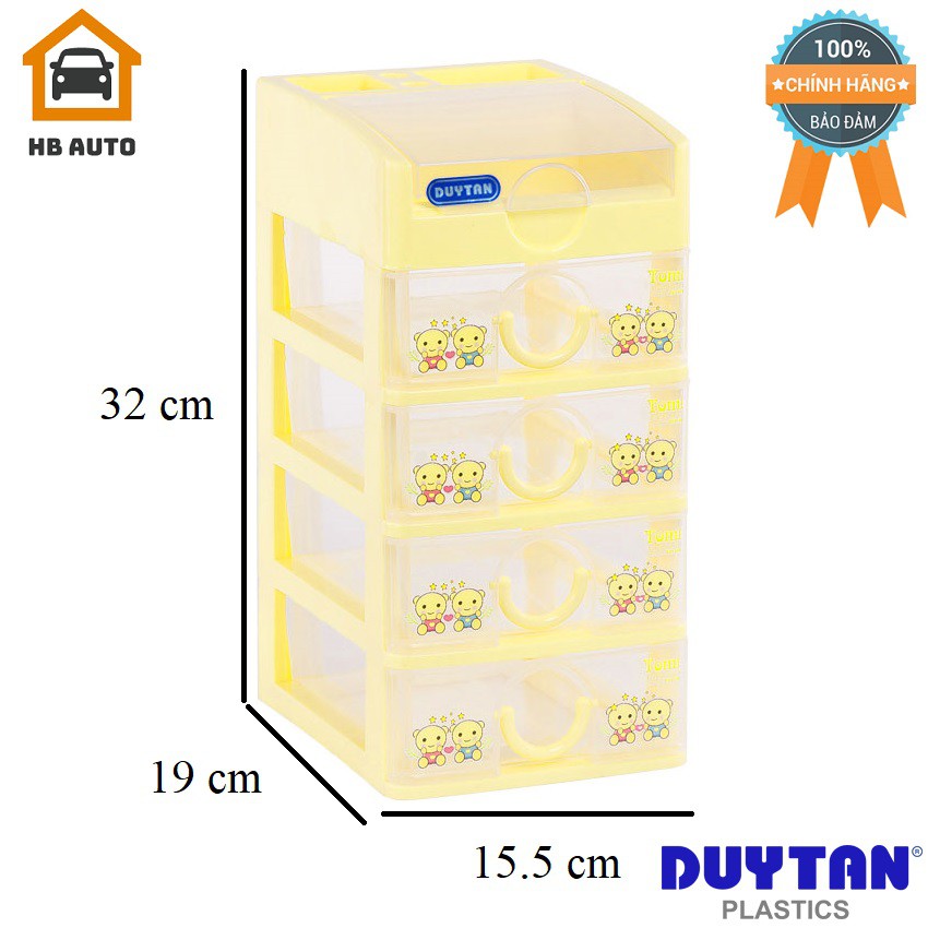Tủ nhựa Duy Tân Tomi nhỏ giúp bạn cất giữ bảo quản những vật dụng nhỏ dễ bị thất lạc như chìa khóa, trang sức, phụ kiện | BigBuy360 - bigbuy360.vn