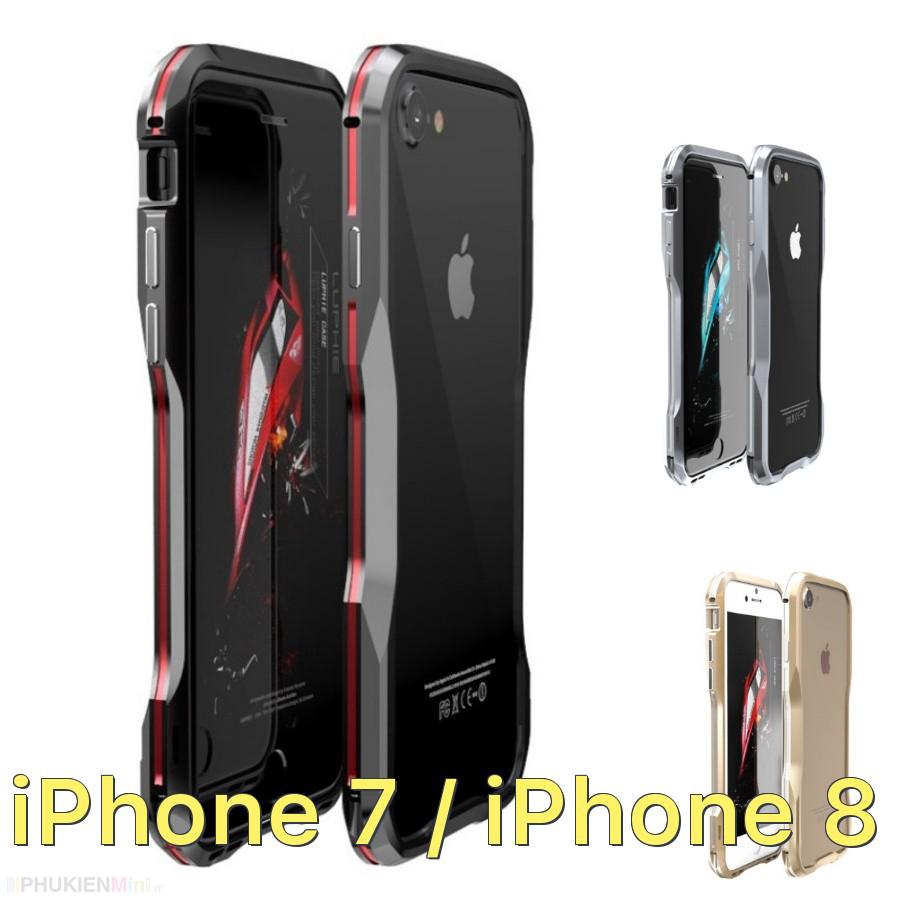 Viền nhôm bumper LUPHIE siêu nhẹ phối màu cho iPhone 7 / iPhone 8