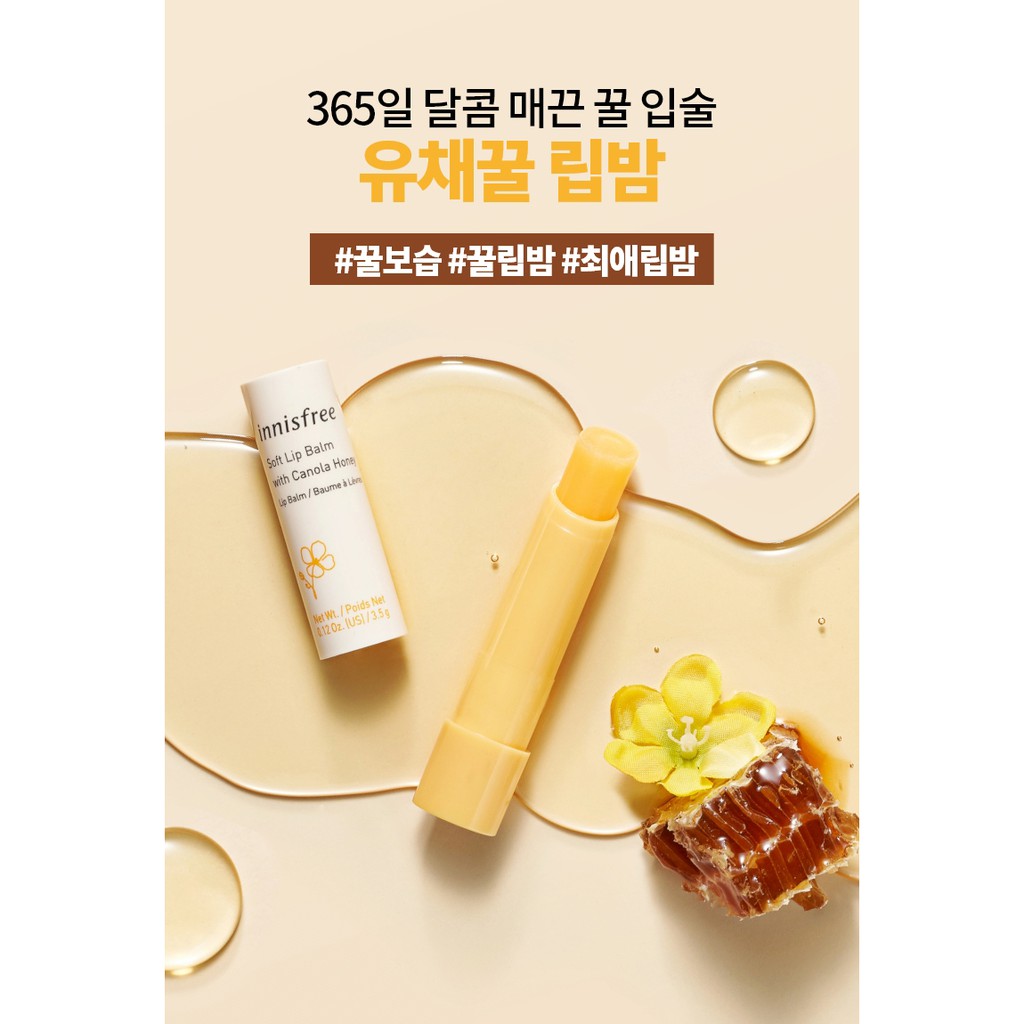 Son dưỡng môi Canola Honey Lip Balm 3.5g