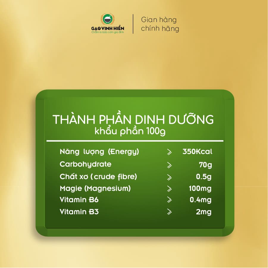 Gạo lứt trắng Vinh Hiển VIETGAP / Dẻo, mềm, cơm ăn ngon 2kg