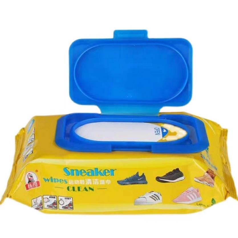 Khăn Giấy Lau Giày Siêu Sạch SNEAKER Hộp 30 Tờ Siêu Hot Không Hoá chất