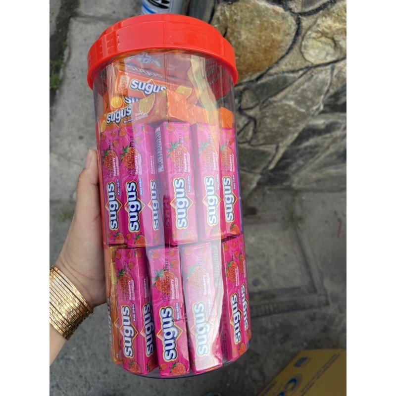 HỦ KẸO SUGUS THANH 48 thanh