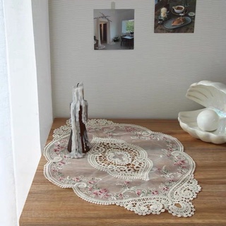 Khăn ren kiểu Pháp cổ điển trang trí -99de_cor-