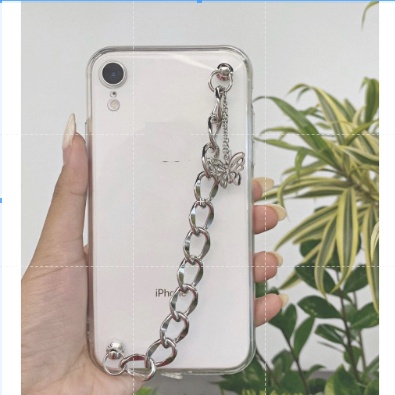 Butterfly Ốp Tpu Có Dây Đeo Trang Trí Hình Bướm Thời Trang Cho13 pro max  Iphone7 7 Plus8 8plus Xr X / Xs Xs Max 11 11 Pro 11 Pro Max 12 pro max
