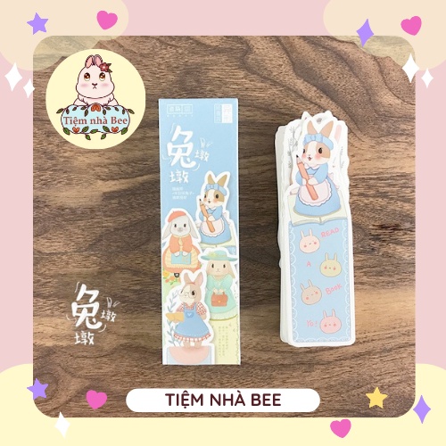 Bookmark hình thỏ dễ thương, kẹp sách, dùng đánh dấu trang, quà tặng, decor │30 tấm│Xem thêm ở phần MÔ TẢ SẢN PHẨM