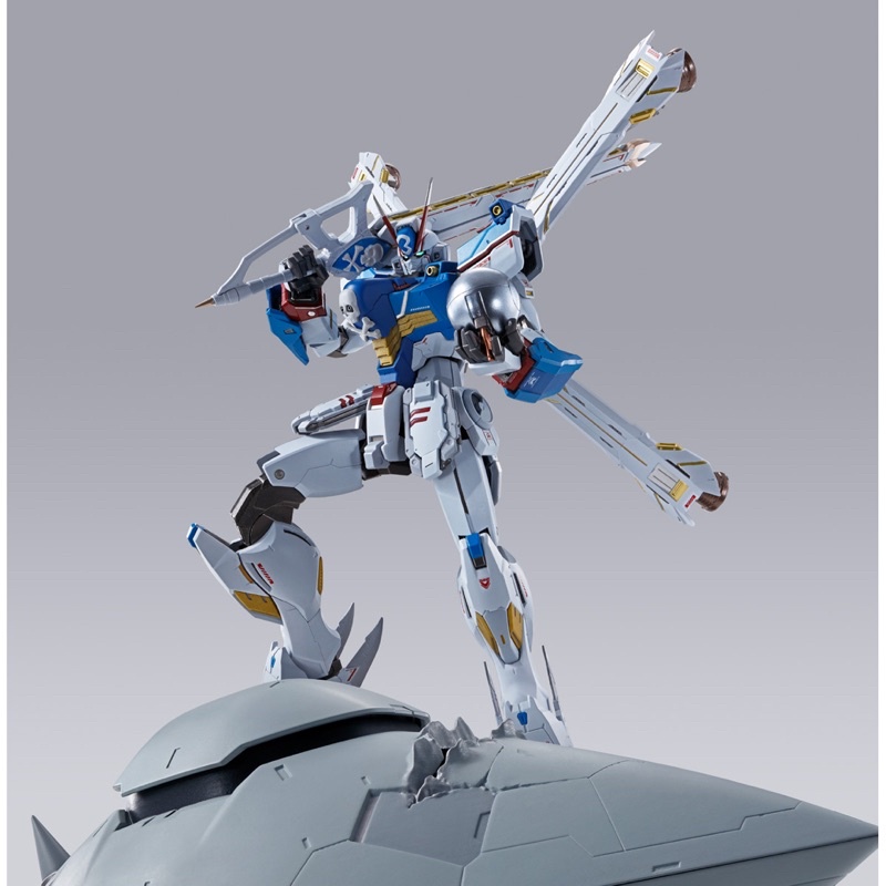 Mô hình lắp ráp gundam MB METAL BUILD CROSSBONE GUNDAM X3, Bandai, chính hãng Nhật Bản