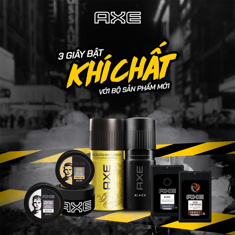 Sáp Vuốt Tóc Axe Wax Messy Look Tạo Kiểu Tự Nhiên 75g