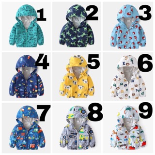 Áo khoác gió 2 lớp cho bé