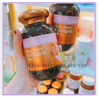 COLLAGEN 6 IN 1 SPRING LEAF 180v Hoàng Hằng Authentic