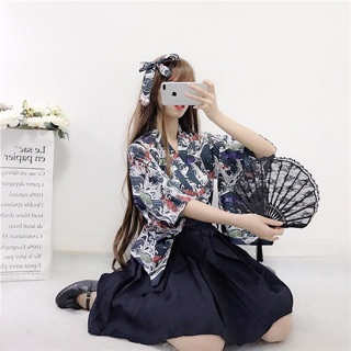 Set váy yukata Nhật Bản