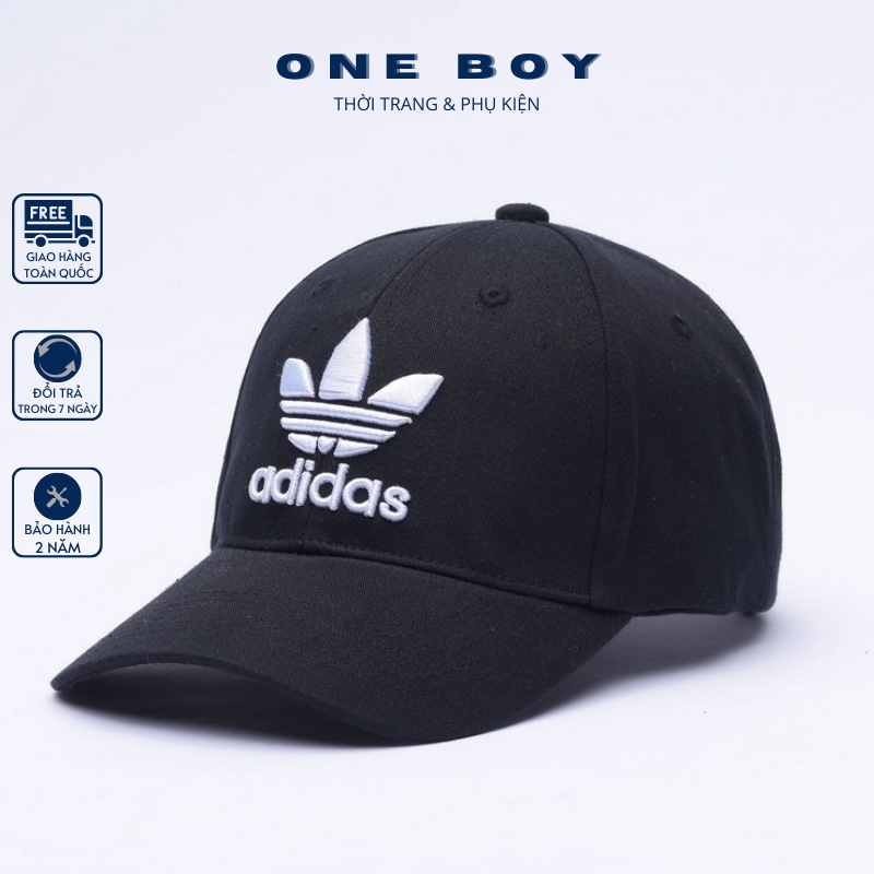 Mũ lưỡi trai nam - Nón kết lưỡi trai nam nữ cao cấp logo 3 lá thời trang uzzlang phong cách thể tha