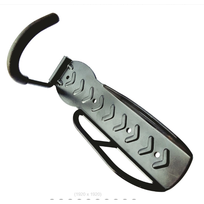 Giá treo xe đạp lên tường thép Sơn tĩnh điện 1 móc