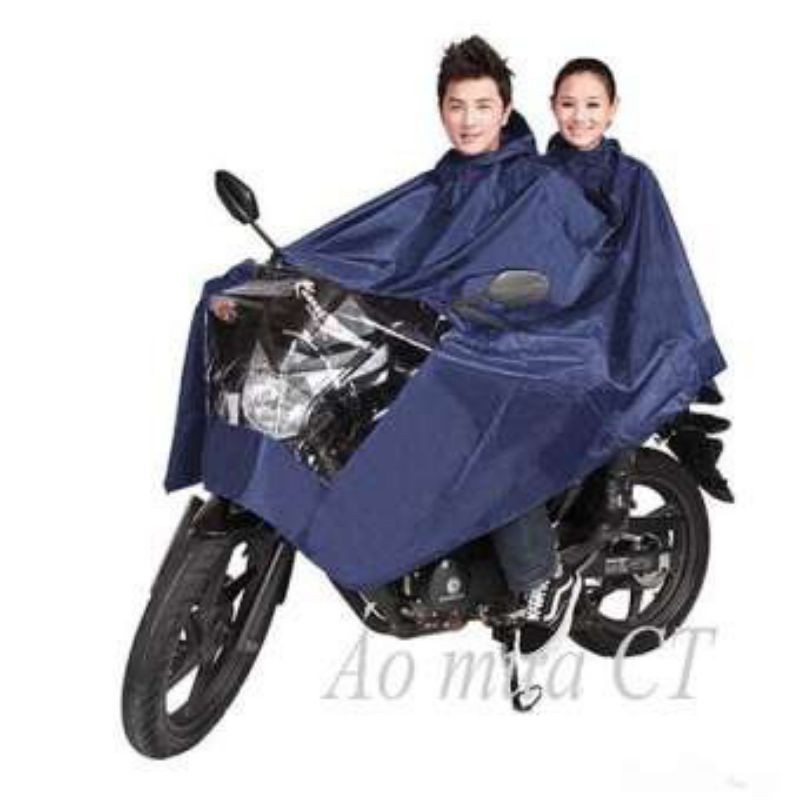(XẢ THU GỐC) ÁO MƯA 2 ĐẦU LOẠI RỘNG(5màu)