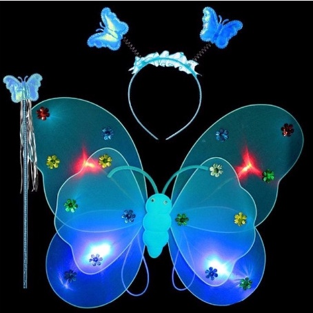 Bộ Cánh Tiên 3 Món Có Đèn Led