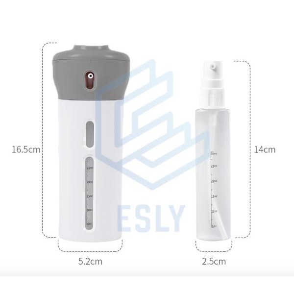 Bình đựng dầu gội sữa tắm đa năng đi Du Lịch ESLY TravelBottle 4in1 - HanruiOffical