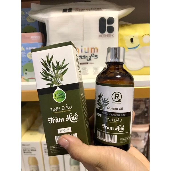 Tinh Dầu Tràm Huế Nguyên Chất, Sản Phẩm Tinh Dầu Tràm 100% Tự Nhiên, Lọ 100ml