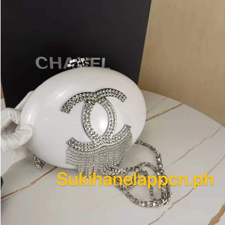 CHANE  C Shoulder Bag 2020 Túi Xách Vai Acrylic Hình Bầu Dục Mới Nhất HANELHANEL