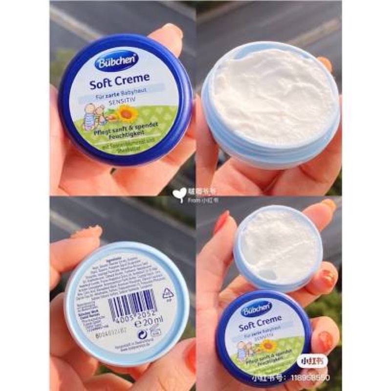 Kem Nẻ Buchen đức cho bé baby, cho trẻ sơ sinh 75ml dạng hũ dạng tuýp bảo vệ làn da của bé