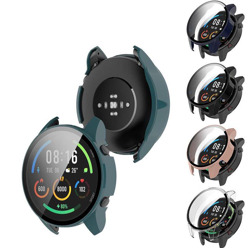 Ốp Điện Thoại Kính Cường Lực PC Bảo Vệ Toàn Diện Màu Trong Suốt Cho Huawei GT3 GT2 Pro 42 46 MM GT2E Watch3 Pro 46 48 MM Honor Magic2 46mm