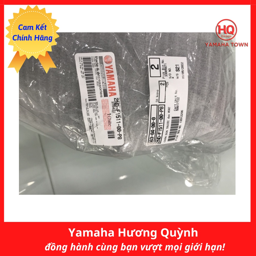 Chắn bùn trước đen 0582 dùng cho xe Sirius chính hãng Yamaha - Yamaha town Hương Quỳnh
