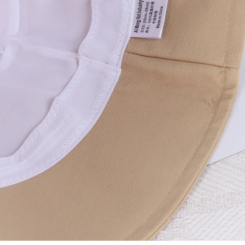 Nón xô LINJW thêu hình mặt cười thời trang