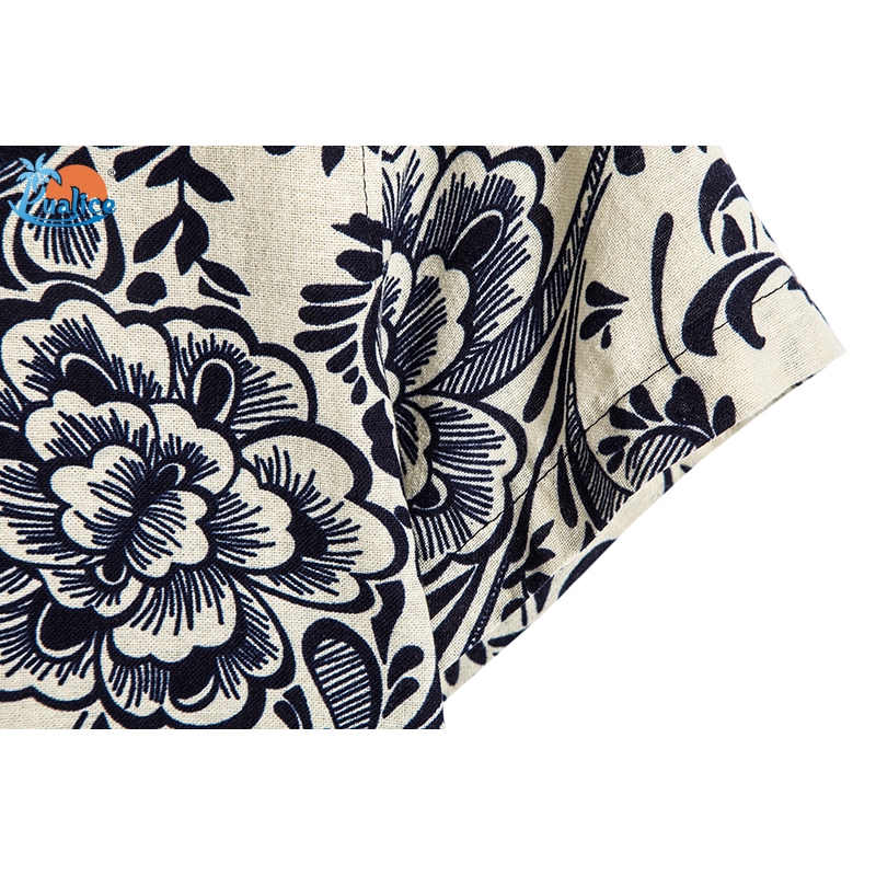 The Cloaks of The South Side Benficial Men Summer Bohe Floral Hawaiian Print Short Sleeve Linic T T Shirt Top Shirt Top Shirt | BigBuy360 - bigbuy360.vn