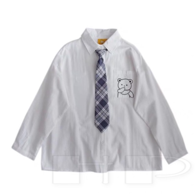 Sơmi gấu (không cavat) THO876