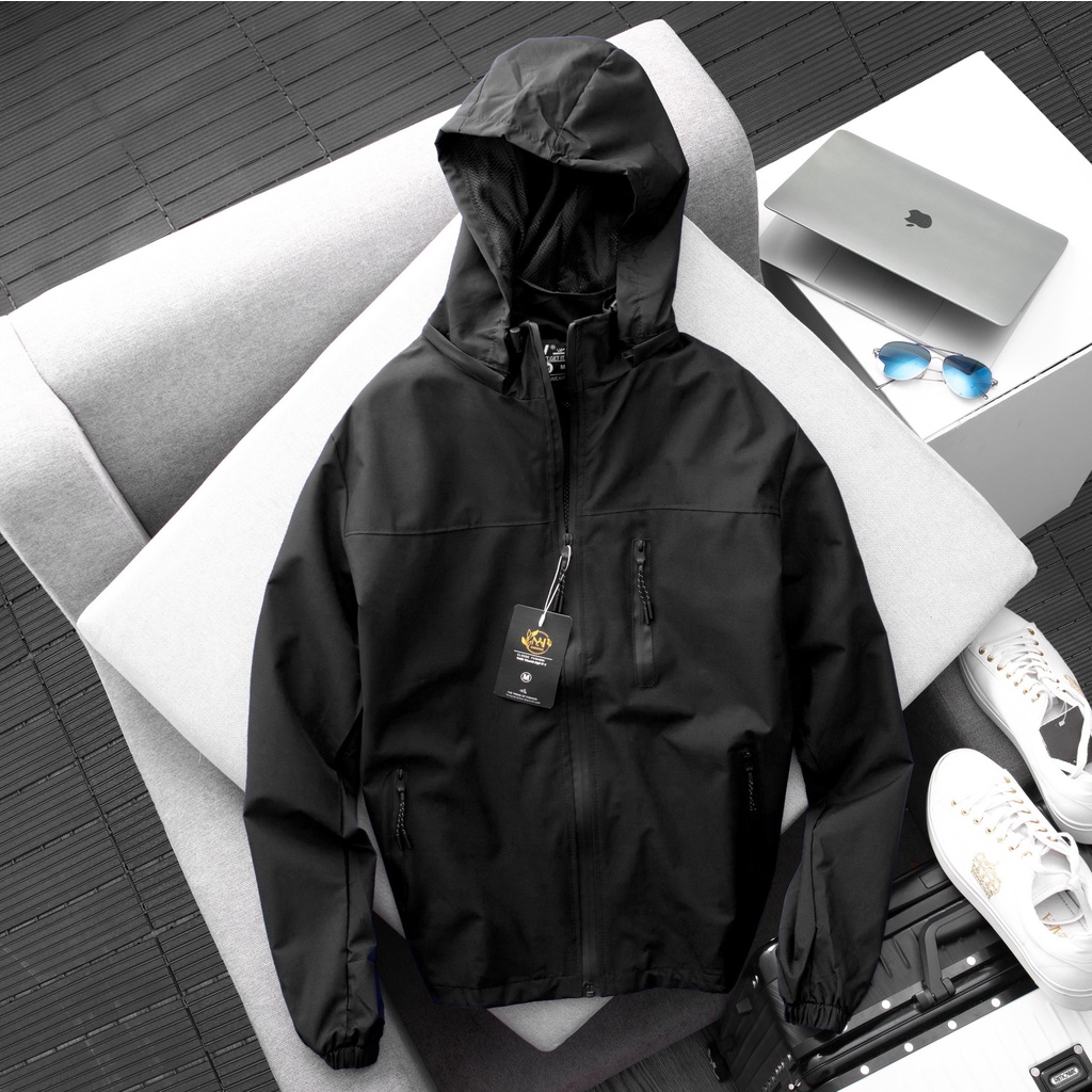 Áo khoác nam áo gió vải dù cao cấp 2 lớp chống nước khoác phong cách Hàn Quốc CAROLLSTOR A03