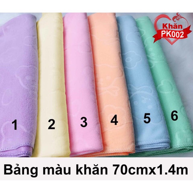 - GIÁ SỐC- Khăn tắm siêu mềm mịn xuất Nhật 140x70 cm