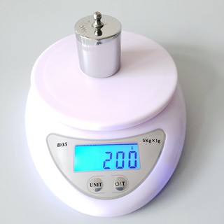 Cân trái cây ❤️  [Bảo Hành 1 Năm] Cân Điện Tử Mini WH B05 5kg Chính Xác Cao TBE Shop