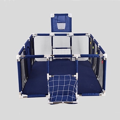 Quây bóng, quây bóng chữ nhật ,nhà bóng cho bé có ném bóng rổ - Kích thước 1m3x 2m