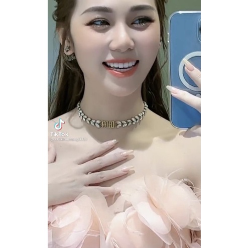 Sét trang sức thời trang hãng, vòng cổ, khuyên tai nữ xinh, phụ kiện trang sức Hari korra accessories