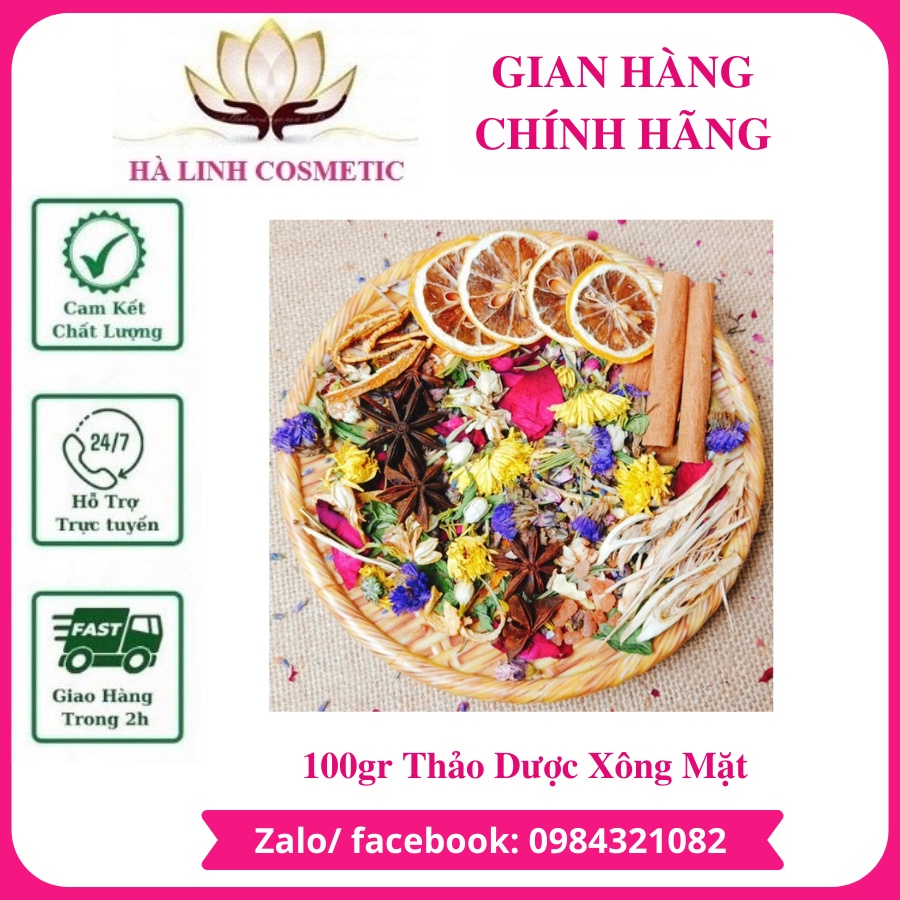 100gr Thảo dược xông mặt đẹp da giá sỉ