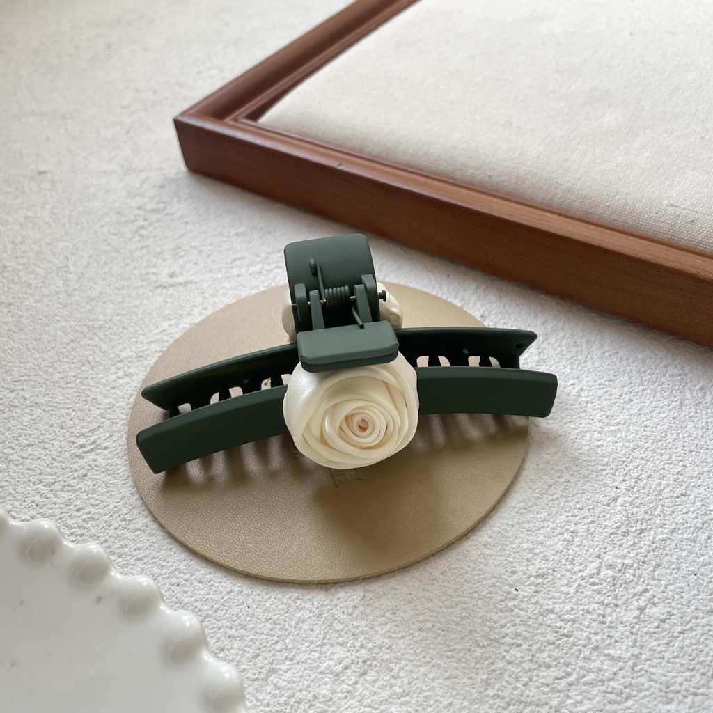 Kẹp TóC HìNh Hoa ĐíNh Kim Cương Giả ThờI Trang Cho Nữ