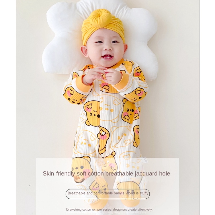 Áo Liền Quần Cho Bé Trai &amp; Gái Sơ Sinh Từ 0-24 Tháng Tuổi