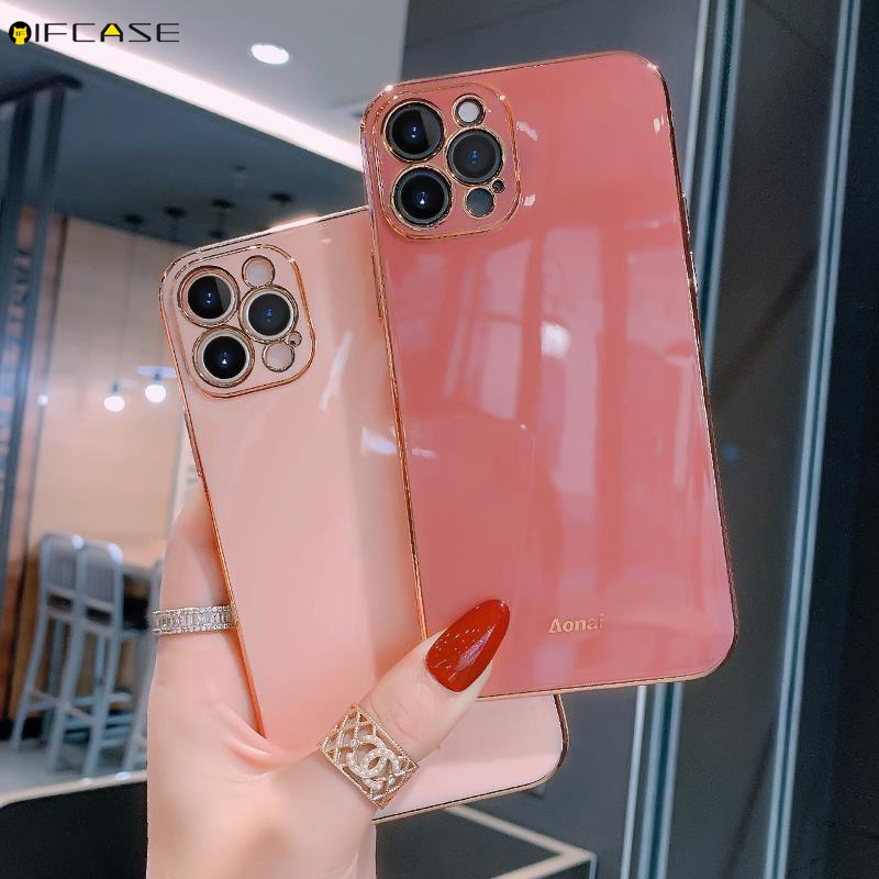 Ốp Điện Thoại TPU Mềm Mạ Màu Lấp Lánh Cho Samsung Galaxy A22 A50 A50s A30s A03s A71 A51 4G A72 A52 A52s